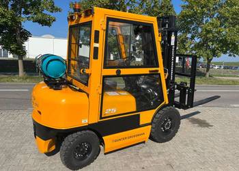 Wózek widłowy z kabiną LPG 2.5T 3m Gunter Grossmann