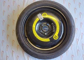 AUDI A3 8P GOLF V VI koło dojazdowe 125/70/18 99M 5x112 1K0601027B