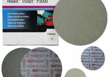 10szt Nowych krążków Trizact P3000 mocowanie Hookit