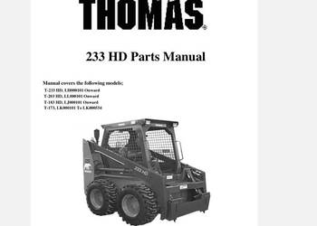 Thomas T233HD, T203HD, T183HD, T173, 173  katalog części PL