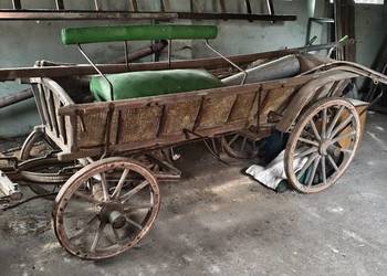 Wóz konny półkoszek