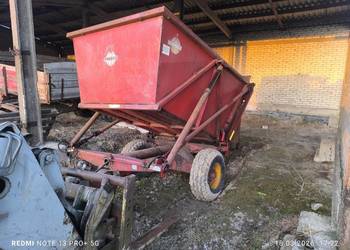 Przyczepa wywrotka jednoosiowa 4 tony