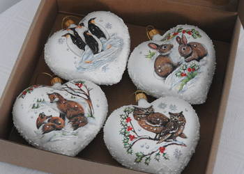 Bombki, handmade, prezent, dekoracja, święta