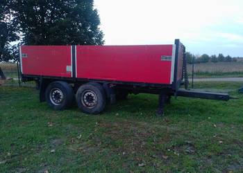 Przyczepa ciężarowa rolnicza 14ton Tandem