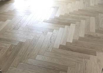 Jodełka klasyczna dębowa 14x120x600 Raw Wood Olej Select [ 300 m2]