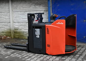 Paleciak elektryczny Linde D12 SP 166cm Bateria2021 rok Rydwan FHP 324