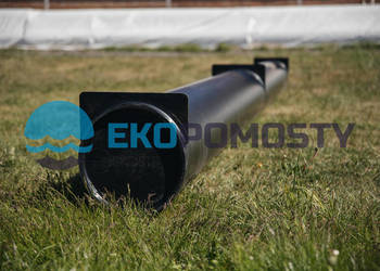 Pływak rurowy PE-HD Ø500mm - 6m, pomost pływający, platforma pływająca