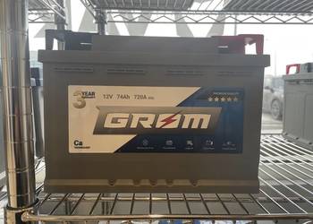 Akumulator Grom Premium 74Ah 720A WYSOKI