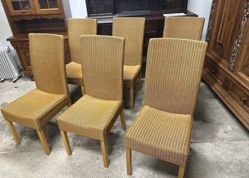Krzesła rattanowe Lloyd Loom