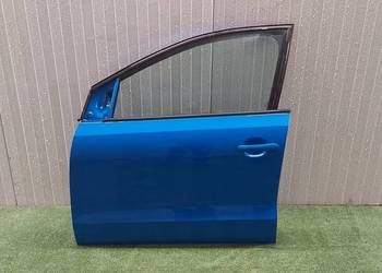DRZWI LEWE PRZEDNIE VW POLO 6R 6C 09-17 LAK:LD5C
