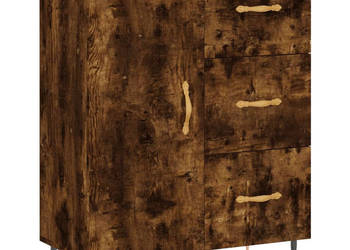 Szafka przydymiony dąb 695x34x90 cm materiał drewnopochodny WM-827897