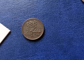 Stare monety 5 kuruszy 1963 Turcja