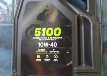 Olej silnikowy motocyklowy MOTUL 5100 4L 10W40