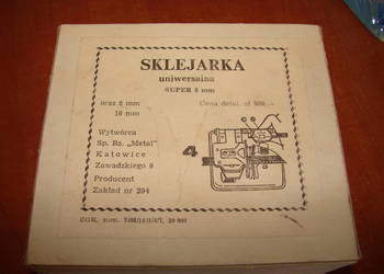 Sklejarka uniwersalna Super 8 mm