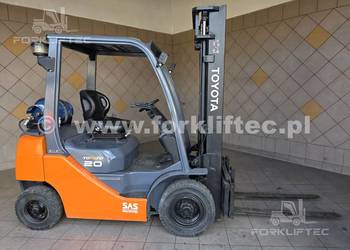 Wózek Widłowy TOYOTA 8FGF20,  3700 mm, TOYOTA 8FG20