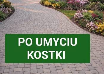 Mycie kostki brukowej