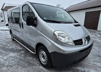 Renault Trafic 2,0dci 5 Osób.Klimatyzacja.LONG.Skóry.Serwis.Hak.Parktronic…