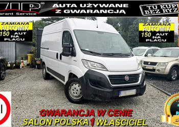 Fiat Ducato -SPRZEDANY- VAT 23% ! L1H2 150KM ,Salon PL-1 wł !Nowy Rozrząd