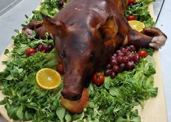 Prosiak i udziec pieczony