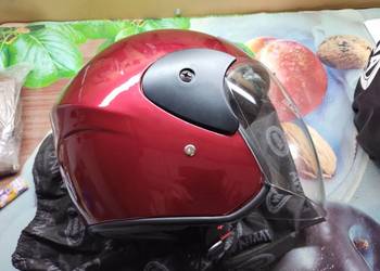 Kask otwarty-skuter, Quad czerwony M(59-60)