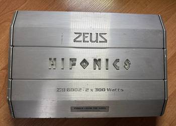 Hifonics Zeus ZXi 6002 2x300 Watts. Wzmacniacz samochodowy 2 kanałowy.