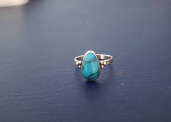 pierścionek z turkusem pierścionek z turkusem