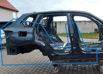 BMW G05 X5 3.0d 2019r ĆWIARTKA BŁOTNIK PRAWY TYŁ SŁUPEK ŚRODKOWY