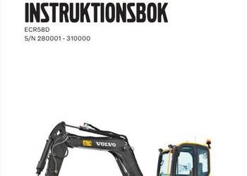 VOLVO ECR58D instrukcja obsługi PL