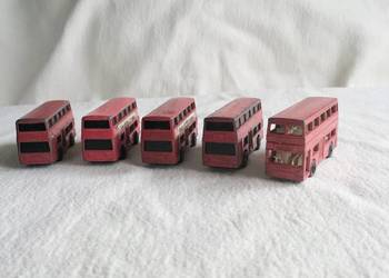 PRL. Modele Angielskich Autobusów.