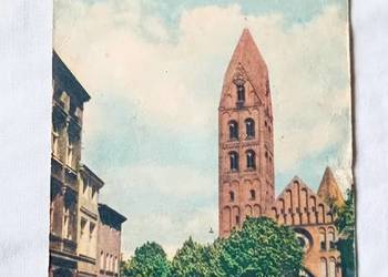 Pocztówka : Ostrów Wielkopolski, kościół farny. RUCH, 1964 r. Pocztówka : Ostrów Wielkopolski, kościół farny. RUCH, 1964 r.