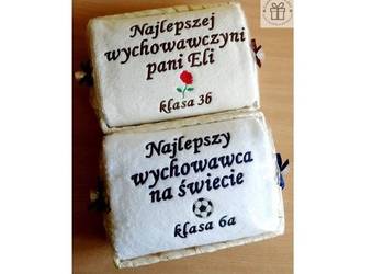 Prezent dla WYCHOWAWCY Dzień Nauczyciela Koniec Roku ręcznik