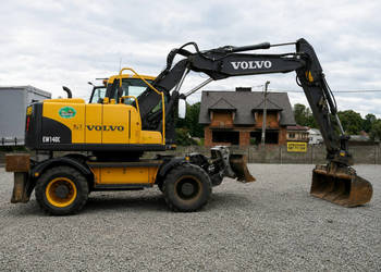 kołowa Volvo EW140C Pług Podpory 2011 Rok Produkcji