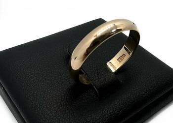 Złota obrączka PR 583 3,08g (Rozmiar 17)