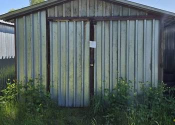 Garaż blaszany duży 6,5 m dł. 3,70m szer.