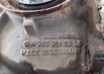 DYFERENCJAŁ TYŁ A2123502900 MERCEDES W212 2.2CDI