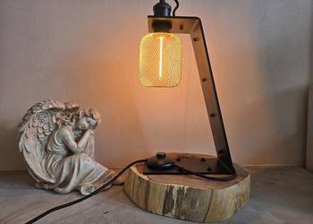 Lampa. Dębowa. Nowoczesna. Masywna