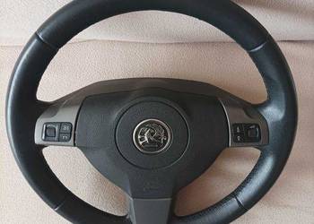 Skórzana kierownica wielofunkcyjna opel Vectra C Lift, Signum