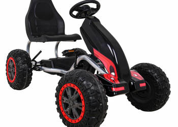 BAWIBUS.PL DUŻY GOKART STRONG NA PEDAŁY dla dzieci pompowane koła 100kg