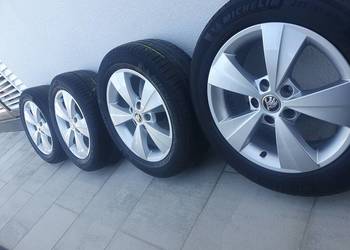 Felgi skoda 5x112  aluminiowe z oponami 205/55/16