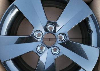 Oryginalna felga Skoda 6x15 ET38 5x100 5JA601025N czarna