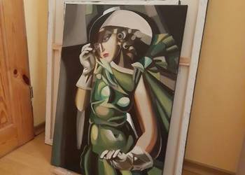 Sprzedam obraz Tamara Łempicka - Kobieta w kapeluszu
