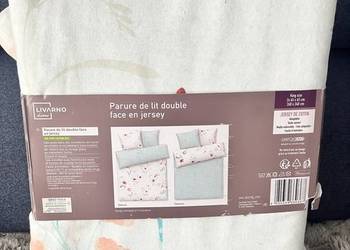 Pościel Livarno Home Jersey 260x240 + 2x65x65 – dwustronna, bawełna