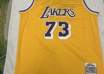 Los Angeles Lakers Rodman 73 Mitchell & Ness NBA koszulka koszykówka
