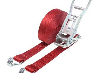 PAS TRANSPORTOWY  5,0T,  8,0M B=50MM, ERGO, CZERWONY, METKI 2026, EN 1