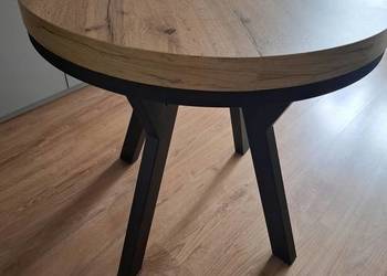 Stan idealny. Stół okrągły rozkładany 80-180 cm