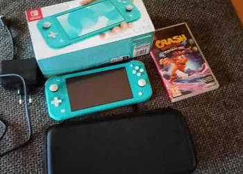 Nintendo Switch Lite Gra etui karta pamieci stan jak nowy