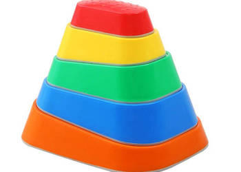 ścieżka sensoryczna kamienie rzeczne Colorful 5 szt