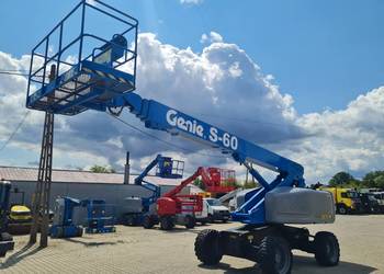 Genie S-60 HC podnośnik teleskopowy spalinowy wys. robocza 20 m, rok 2008