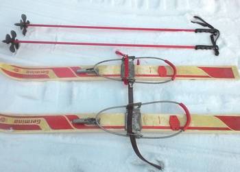 Narty Dzieciece GERMINA + kijki