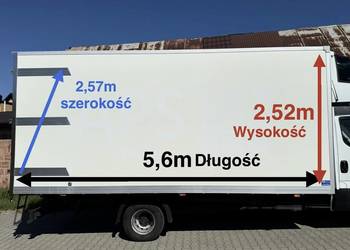 Kontener/izoterma Iveco Daily regulowany spód zabudowa garaż magazynek